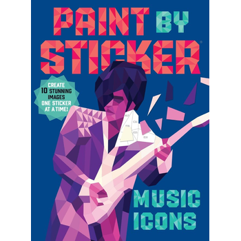 Paint by Sticker: Music Icons (Paperback) van Workman Publishing