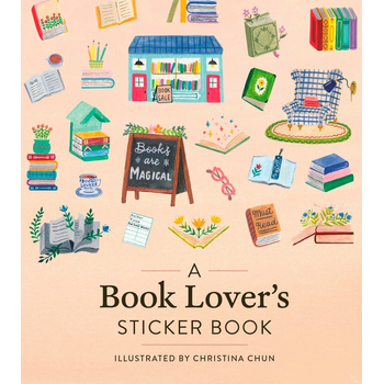 A Book Lover's Sticker Book (Hardback) bij Singel 344