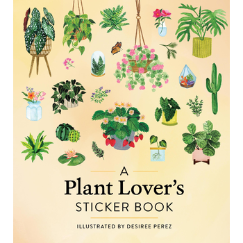 A Plant Lover's Sticker Book (Hardback) bij Singel 344
