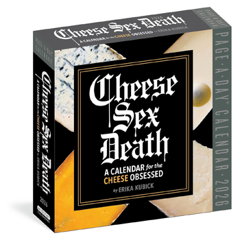Cheese Sex Death Page-A-Day® Calendar 2026 bij Singel 344
