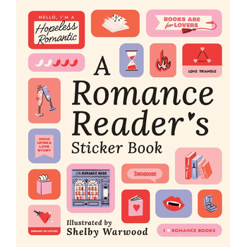 A Romance Reader's Sticker Book (Hardback) bij Singel 344