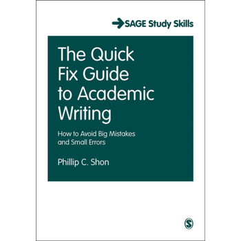 The Quick Fix Guide to Academic Writing (Paperback) bij Singel 344