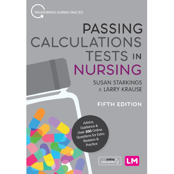 Passing Calculations Tests in Nursing (Paperback) bij Singel 344