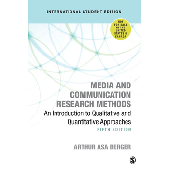 Media and Communication Research Methods - International Student Edition (Paperback) bij Singel 344