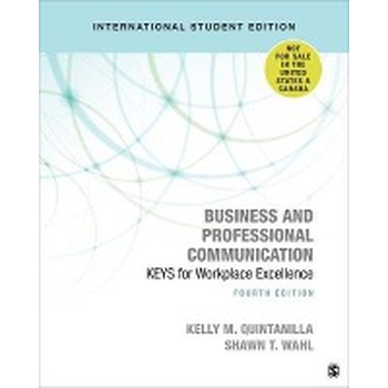 Business and Professional Communication - International Student Edition (Paperback) bij Singel 344
