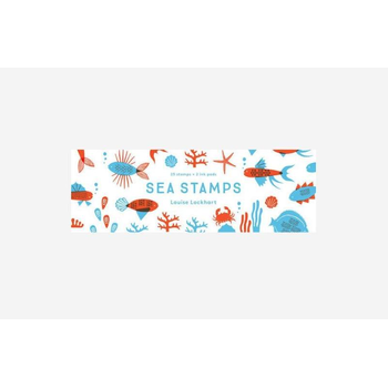 Sea Stamps: 25 Stamps + 2 Ink Pads bij Singel 344