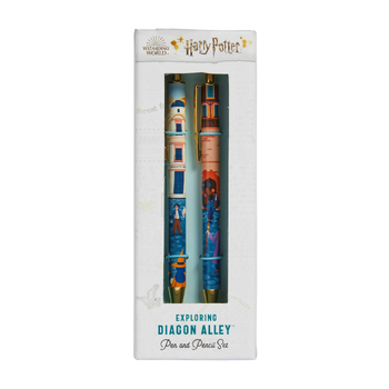 Harry Potter: Exploring Diagon Alley Pen and Pencil Set bij Singel 344