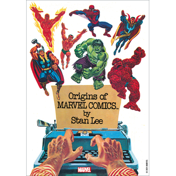 Origins of Marvel Comics (Paperback) bij Singel 344