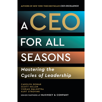 A CEO for All Seasons (Paperback) bij Singel 344