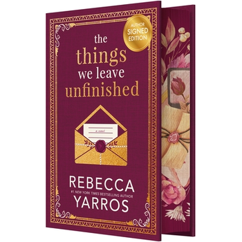 The Things We Leave Unfinished (Signed) bij Singel 344