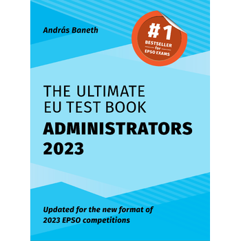 The Ultimate EU Test Book Administrators 2023 (Paperback) bij Singel 344