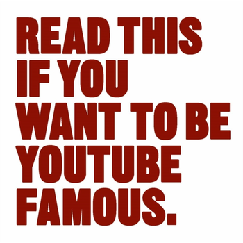 Read This if You Want to Be YouTube Famous (Paperback) bij Singel 344