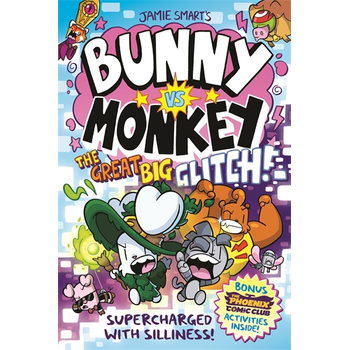 Bunny vs Monkey: The Great Big Glitch (a Phoenix Comic Book, from the multi-million-selling creative genius Jamie Smart) (Paperback) bij Singel 344