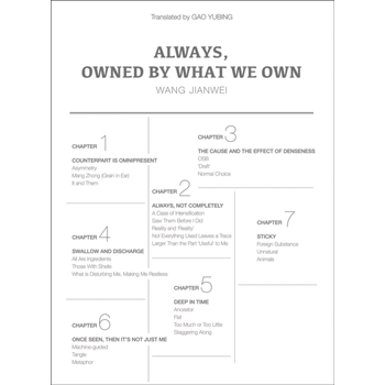 Always, Owned by What We Own (Hardback) bij Singel 344