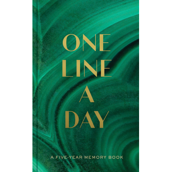 Malachite Green One Line a Day bij Singel 344
