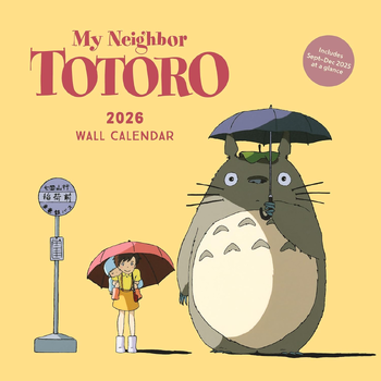 Studio Ghibli My Neighbor Totoro 2026 Wall Calendar bij Singel 344