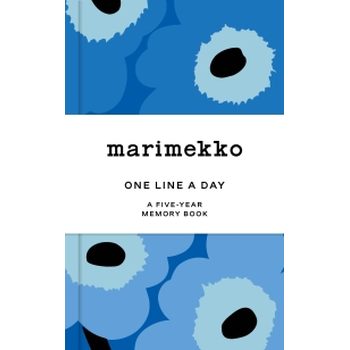 Marimekko One Line a Day (Blue Unikko) bij Singel 344