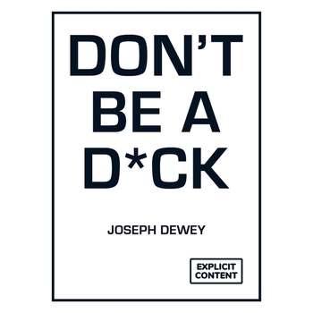 Don't Be a D*ck (Hardback) bij Singel 344