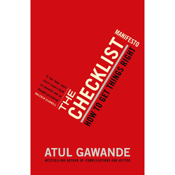 The Checklist Manifesto (Paperback) bij Singel 344