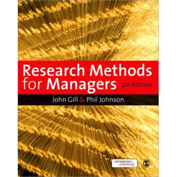 Research Methods for Managers (Paperback) bij Singel 344