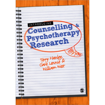 Introducing Counselling and Psychotherapy Research (Paperback) bij Singel 344