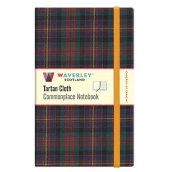 Cameron of Erracht: Waverley Scotland Large Tartan Commonplace Notebook (Hardback) bij Singel 344