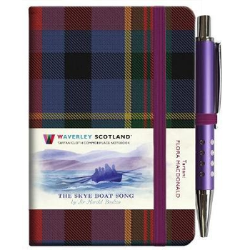 The Skye Boat Song Tartan Notebook (mini with pen) (Hardback) bij Singel 344