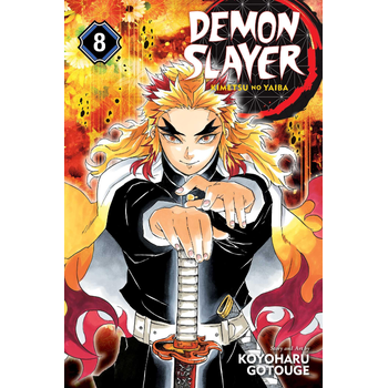 Demon Slayer: Kimetsu no Yaiba, Vol. 8 (Paperback) bij Singel 344