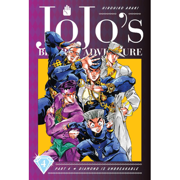 JoJo's Bizarre Adventure: Part 4--Diamond Is Unbreakable, Vol. 4 (Hardback) bij Singel 344