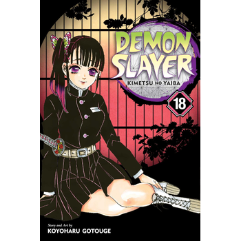 Demon Slayer: Kimetsu no Yaiba, Vol. 18 (Paperback) bij Singel 344