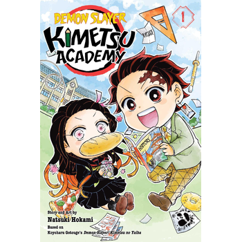 Demon Slayer: Kimetsu Academy, Vol. 1 (Paperback) bij Singel 344
