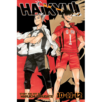 Haikyu!! (3-in-1 Edition), Vol. 4 (Paperback) bij Singel 344