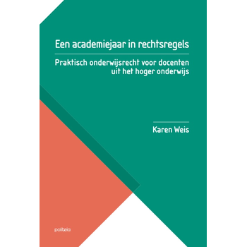 Een academiejaar in rechtsregels (Paperback) bij Singel 344