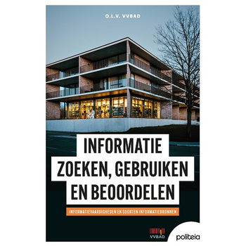 Informatie zoeken, gebruiken en beoordelen: informatievaardigheden en soorten informatiebronnen (Paperback) bij Singel 344