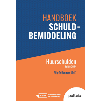 Handboek Schuldbemiddeling | Huurschulden (editie 2024) (Paperback) van Filip Tollenaere