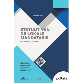 Statuut van de lokale mandataris - 19e editie (Paperback) bij Singel 344