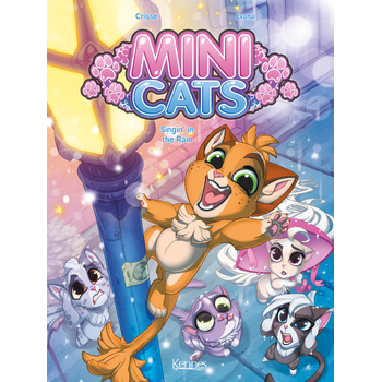 Mini Cats - Singin' in the rain (Hardback) bij Singel 344