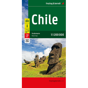 Chile Road Map 1:1,200,000 scale bij Singel 344