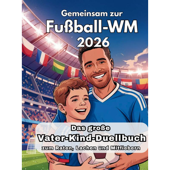 Das große Vater-Kind-Duellbuch - Gemeinsam zur Fußball-WM 2026 (Paperback) bij Singel 344