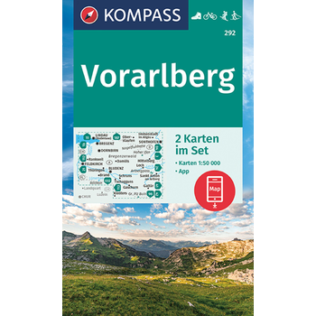 Kompass WK292 Vorarlberg bij Singel 344