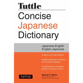Tuttle Concise Japanese Dictionary (Paperback) bij Singel 344