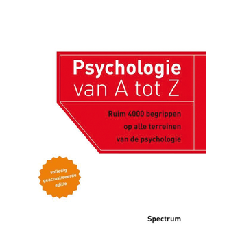 Psychologie van A tot Z (Paperback) bij Singel 344