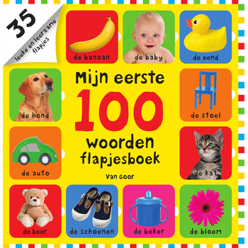 Mijn eerste 100 woorden flapjesboek (Hardback) bij Singel 344