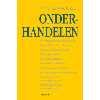Onderhandelen (Paperback) bij Singel 344