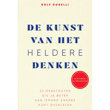 De kunst van het heldere denken (Paperback) bij Singel 344