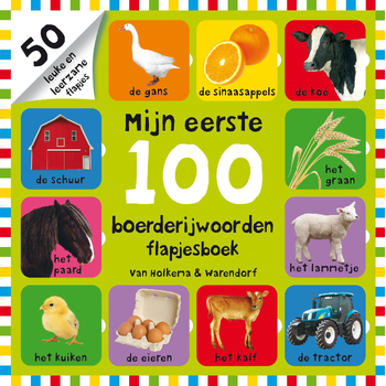 Mijn eerste 100 boerderijwoorden flapjesboek (Hardback) bij Singel 344