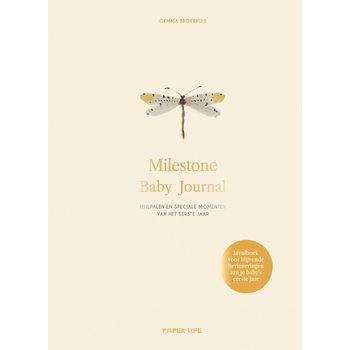 Milestone Baby Journal (Hardback) bij Singel 344