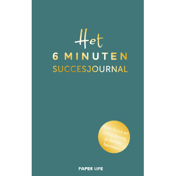 Het 6 minuten succesjournal (Hardback) bij Singel 344