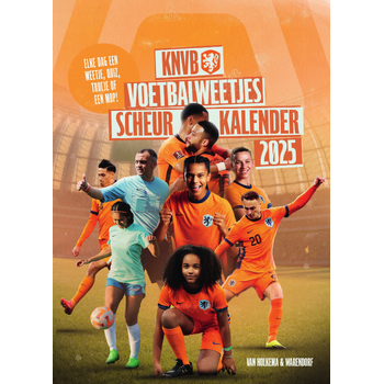 De KNVB voetbalweetjes-scheurkalender 2025 bij Singel 344