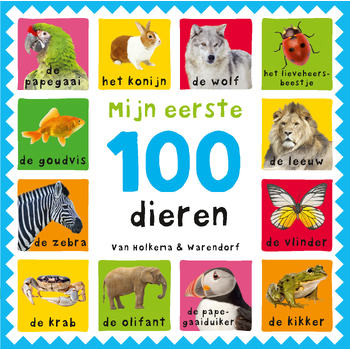 Mijn eerste 100 dieren (Board book) bij Singel 344